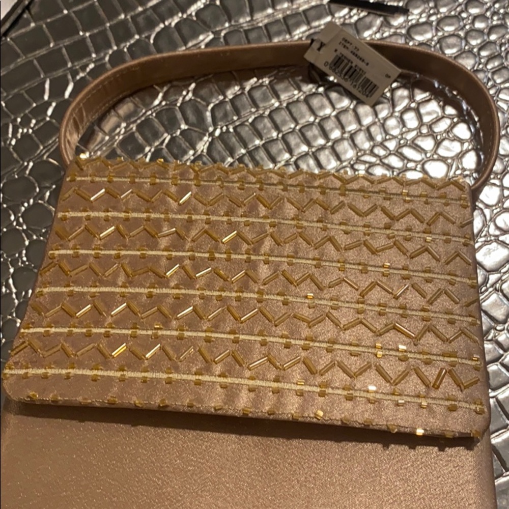NWT Bijoux Terner Beaded Evening Bag Crossbody - Picture 2 of 8